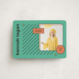 "Fun Grad" - Graduation Announcements in Mint by Chryssi Tsoupanarias - Front