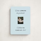 "Popular" - Graduation Announcements in Sky by Claire - Front