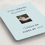 "Popular" - Graduation Announcements in Sky by Claire - Detail