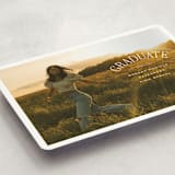"Study Guide" - Graduation Announcements in Cloud by Carolyn MacLaren - Detail