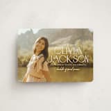 "Sure Thing" - Graduation Announcements in Waterlily by Owl and Toad - Front