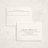 "Understated" - Graduation Announcements in Salt by Ekko Studio - FREE Recipient Addressing