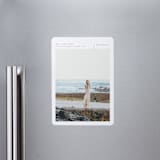 "Maine" - Graduation Announcements in Stone by chocomocacino - Magnet Front