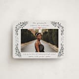 "Celebratory Frame" - Graduation Announcements in Linen by Ana de Sousa - Front