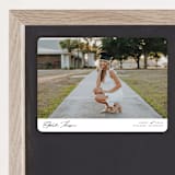"Elegance" - Graduation Announcements in Cloud by Nicole Walsh - Magnet Front