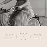 "simplicty" - Graduation Announcements in Champagne by Lori Wemple - Detail