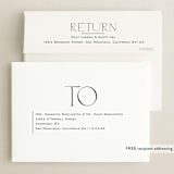 "Corner Year" - Graduation Announcements in Snow by Jackie Crawford - FREE Recipient Addressing