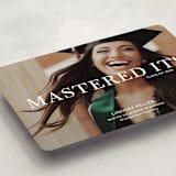"Mastered It" - Graduation Announcements in Snow by Stacie Stankos - Detail