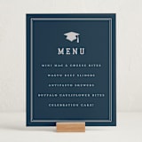 "grad ribbon" - Graduation Menu Signs in Navy by Sarah Curry - In Use