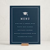 "grad ribbon" - Graduation Menu Signs in Navy by Sarah Curry - In Use