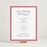 "study" - Graduation Menu Signs in Navy by Megan Davis - In Use