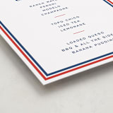 "study" - Graduation Menu Signs in Navy by Megan Davis - Detail
