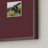 "Matted Framed Photo: Burgundy Mat (8" x 10")" - Framed Photos 8" x 10" in Burgundy by Minted - Frame Close-up