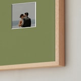 "Matted Framed Photo: Olive Mat (8" x 10")" - Framed Photos 8" x 10" in Olive by Minted - Frame Close-up