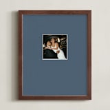 "Matted Framed Photo: Indigo Mat (8" x 10")" - Framed Photos 8" x 10" in Indigo by Minted - Front