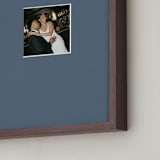 "Matted Framed Photo: Indigo Mat (8" x 10")" - Framed Photos 8" x 10" in Indigo by Minted - Frame Close-up