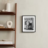 "11x14 Matted Black Framed Photo" - Matted Framed Photo in Black Frame by Minted - In Room