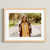 "14x11 Matted Natural Framed Photo" - Matted Framed Photo in Natural Frame by Minted - Front