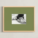 "Matted Framed Photo: Olive Mat (14" x 11")" - Framed Photos 11" x 14" in Olive by Minted - Front