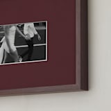 "Matted Framed Photo: Burgundy Mat (14" x 11")" - Framed Photos 11" x 14" in Burgundy by Minted - Frame Detail