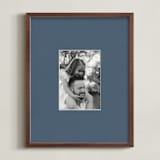 "Matted Framed Photo: Indigo Mat (11" x 14")" - Framed Photos 11" x 14" in Indigo by Minted - Front