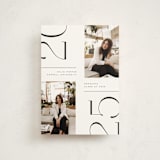 "Trim Edges" - Graduation Announcements in Pearl by David Michuki - Front