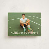 "Hartford" - Graduation Announcements in Silk by Ellen Schlegelmilch - Front
