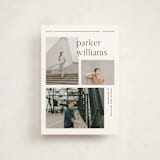 "Margins" - Graduation Announcements in Onyx by Pixel and Hank - Front