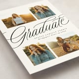 "Classic quad" - Graduation Announcements in Newspaper by Lea Delaveris - Detail