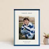 "Wide Frame" - Graduation Announcements in Ocean by Kelly Watkins - Front