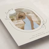 "Etna" - Graduation Announcements in Latte by Blustery August - Detail