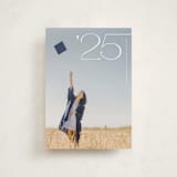 "Corner Year" - Graduation Announcements in Snow by Jackie Crawford - Front
