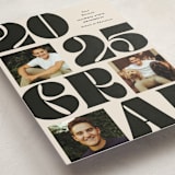 "Vintage Bold" - Graduation Announcements in Cream by Baumbirdy - Detail