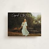 "fortified" - Graduation Announcements in Snow by Sarah Curry - Front