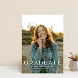 "Next Adventure" - Graduation Announcements in Snow by Yaling Hou Suzuki - Front