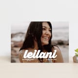 "name" - Graduation Announcements in Cloud by Lori Wemple - Front