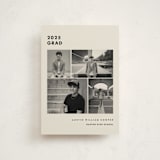 "Fourth Quarter" - Graduation Announcements in Sandstone by Olivia Raufman - Front