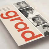 "Film Strip" - Graduation Announcements in Tomato by Morgan Kendall - Detail