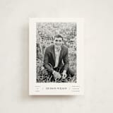 "Collegiate" - Graduation Announcements in Onyx by Benita Crandall - Front