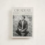 "newspaper" - Graduation Announcements in Newsprint by Kaydi Bishop - Front