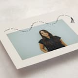 "Celebra" - Graduation Announcements in Nero by Pati Cascino - Detail