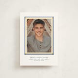 "Woven frame" - Graduation Announcements in Night Sky by Lea Delaveris - Front