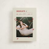 "Checklist Complete" - Graduation Announcements in Parchment by Zove Ahhh - Front