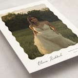 "r e f l e c t i o n" - Graduation Announcements in Charcoal by Sara Hicks Malone - Detail