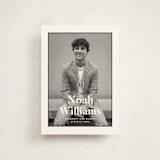 "Maple" - Graduation Announcements in Tuxedo by Annie Shapiro - Front