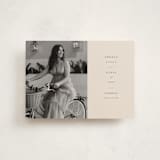"simplicty" - Graduation Announcements in Champagne by Lori Wemple - Front