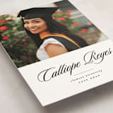 "Most Classic" - Graduation Announcements in Newspaper by Lea Delaveris - Detail