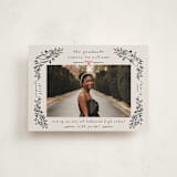 "Celebratory Frame" - Graduation Announcements in Linen by Ana de Sousa - Front