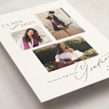 "Aspire" - Graduation Announcements in Cotton by Melanie Kosuge - Detail