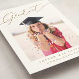 "Celebratory" - Graduation Announcements in Golden by Carolyn MacLaren - Detail